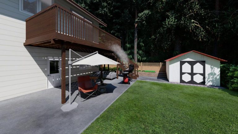 Beautiful lawn in Seattle area