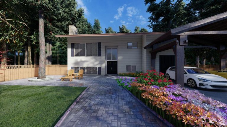 Meticulous Landscaping on a home in Seattle