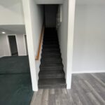 house basement stairway renovation by build up construction