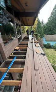 Deck building and external renovations