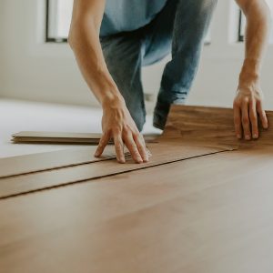 build up construction Installing hardwood flooring